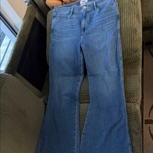 Mi Women's Denim Flare Jeans